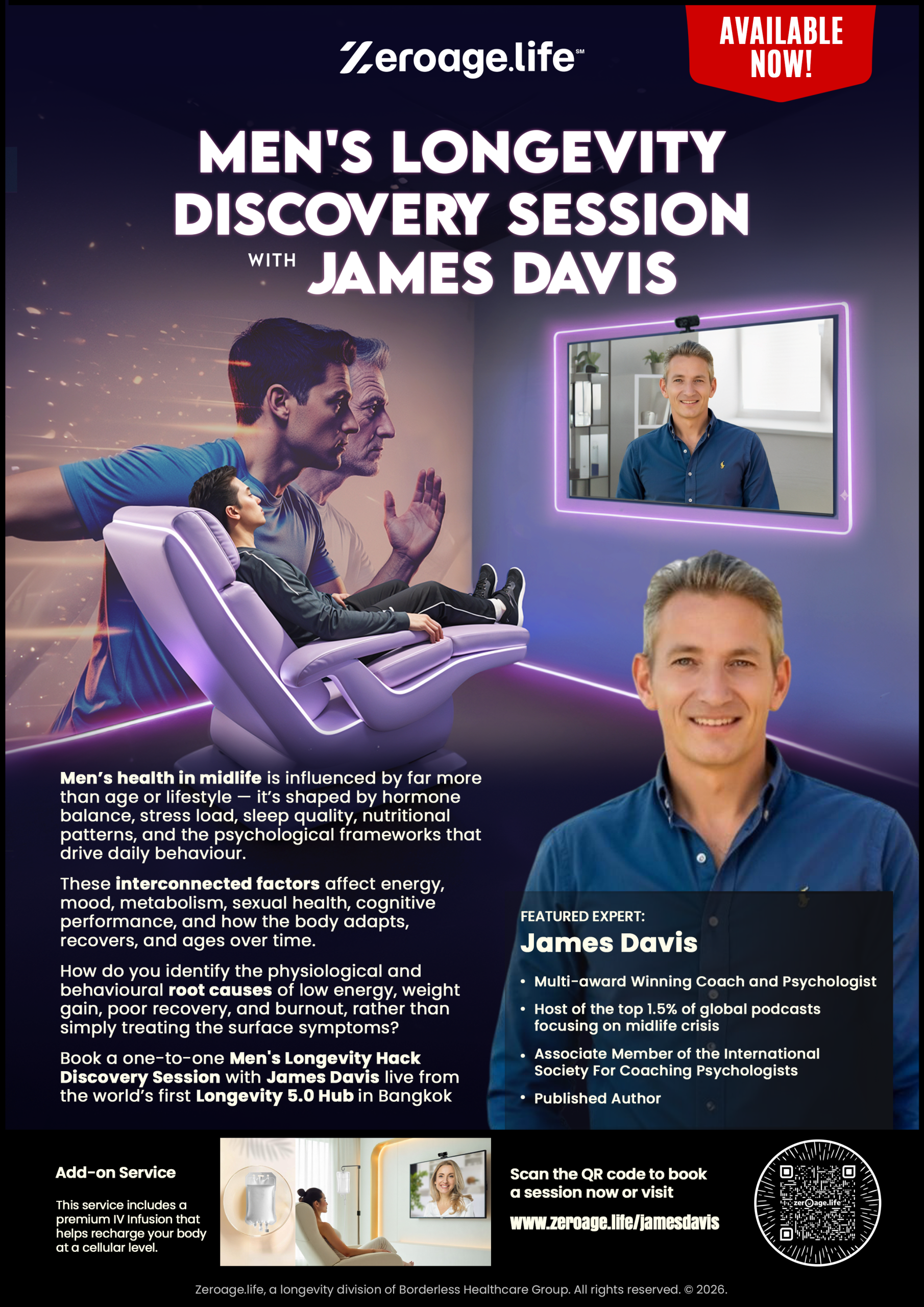 Mens Longevity with James Davis A4 V4a